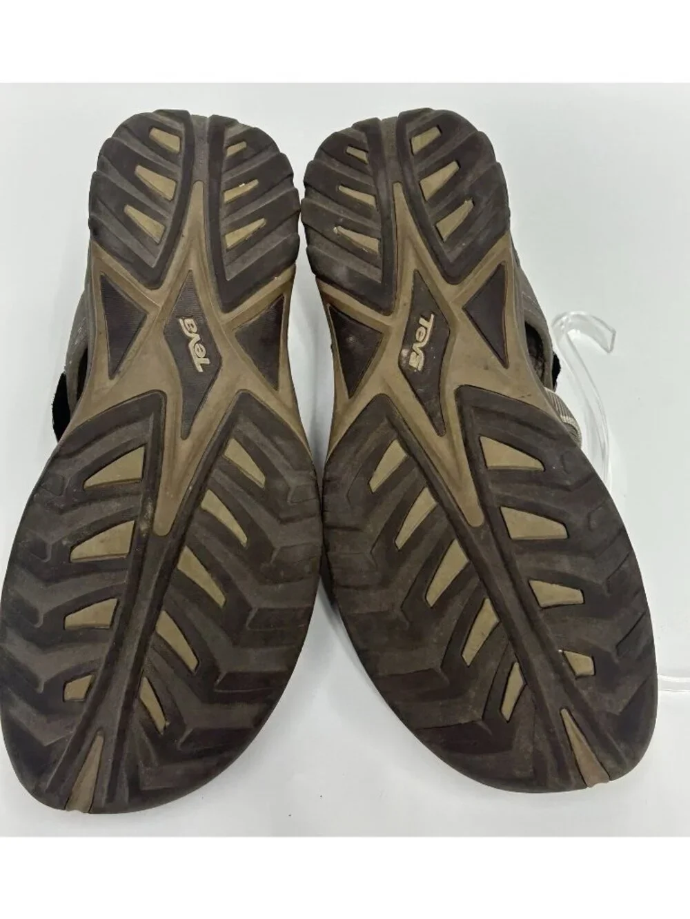 TEVA OMNIUM 2 Men’s Sandals Sz 13 Leather Water Shoes Hiking Outdoor Closed Toe